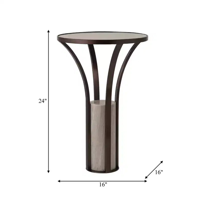 Table d'appoint de décoration intérieure