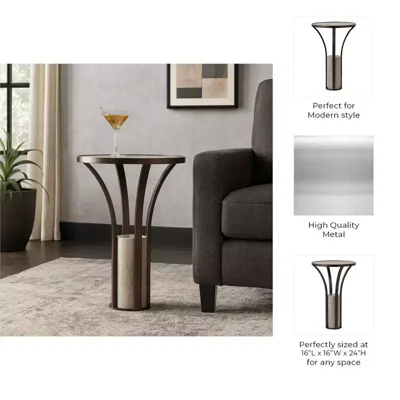 Table d'appoint de décoration intérieure