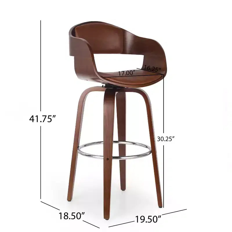 Tabourets de bar modernes à hauteur de comptoir