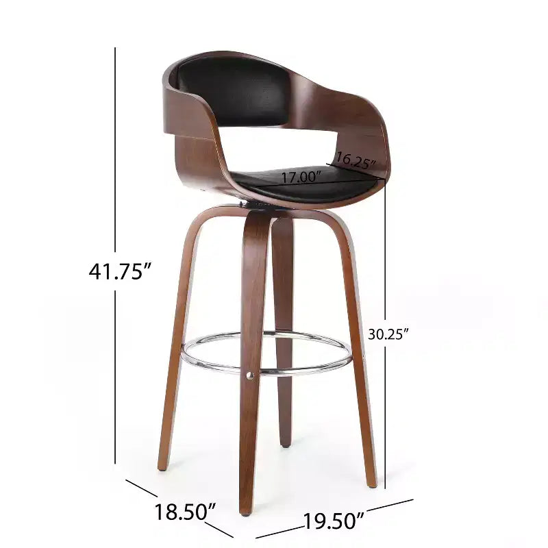 Tabourets de bar modernes à hauteur de comptoir