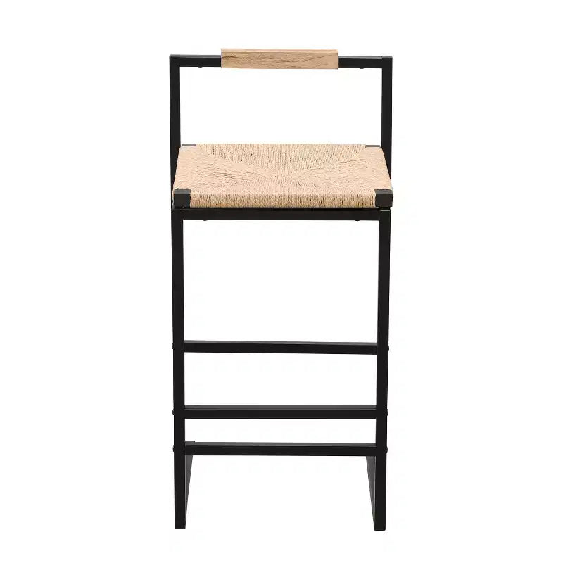 Tabourets de bar en corde tressée