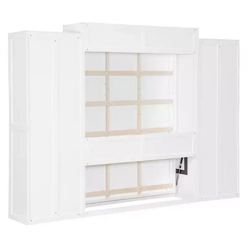 Lit armoire escamotable avec penderie