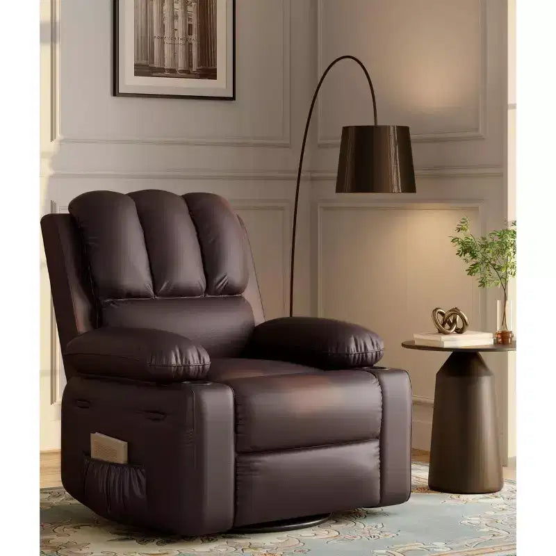 Fauteuil inclinable manuel avec vibrations apaisantes Chaleur lombaire