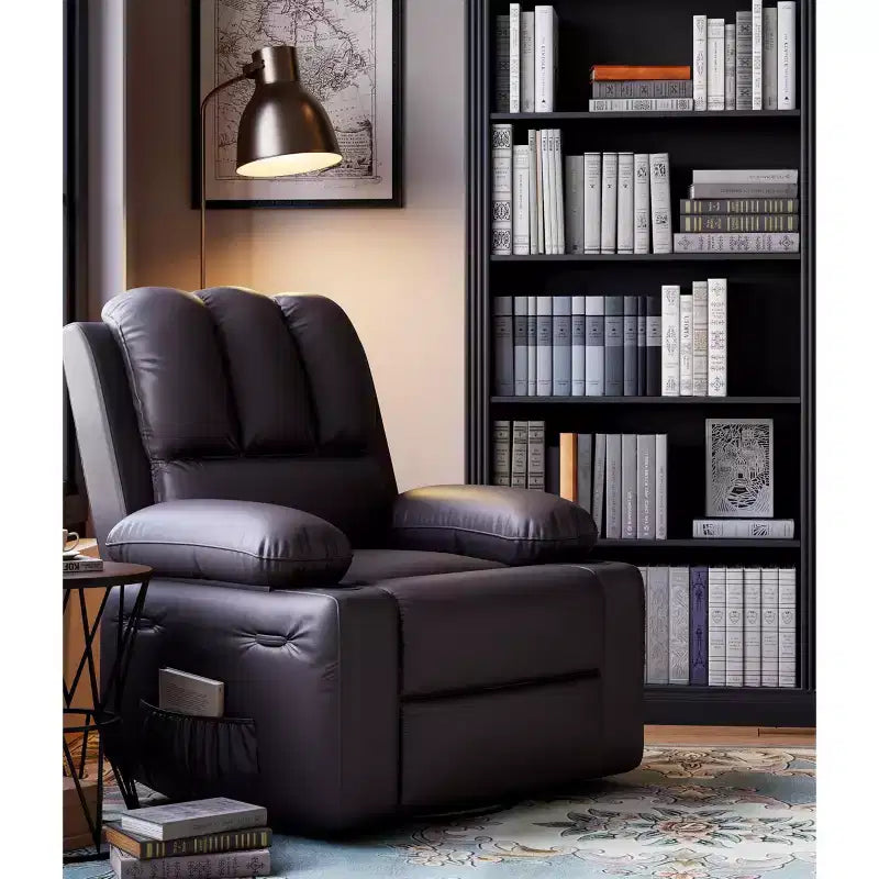 Fauteuil inclinable manuel avec vibrations apaisantes Chaleur lombaire