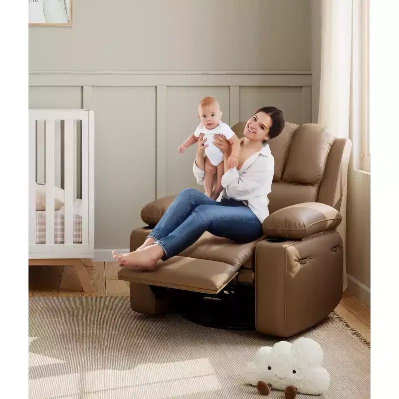Fauteuil inclinable manuel avec vibrations apaisantes Chaleur lombaire