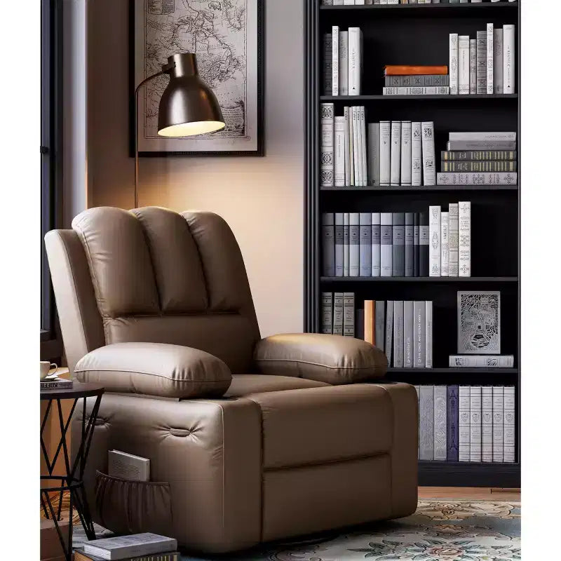 Fauteuil inclinable manuel avec vibrations apaisantes Chaleur lombaire