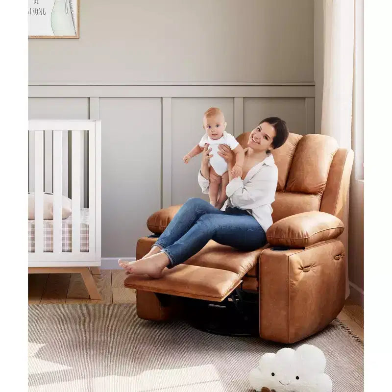 Fauteuil inclinable manuel avec vibrations apaisantes Chaleur lombaire