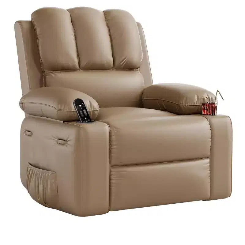 Fauteuil inclinable manuel avec vibrations apaisantes Chaleur lombaire