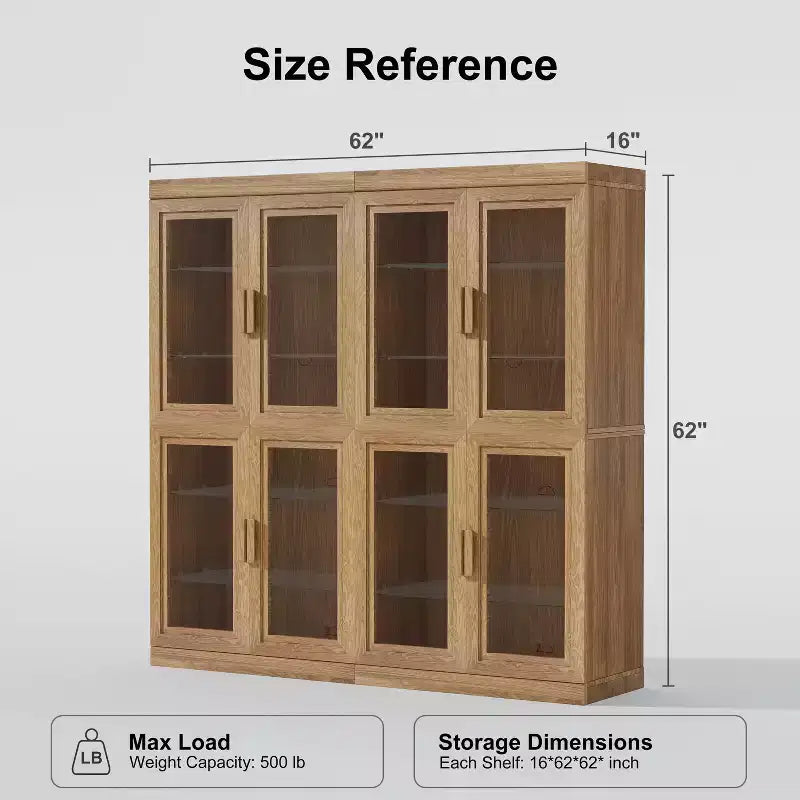Meuble de rangement décoratif en bois Meuble d'appoint polyvalent
