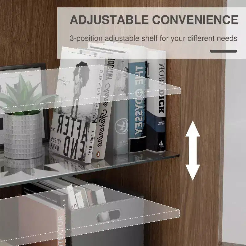 Meuble de rangement décoratif en bois Meuble d'appoint polyvalent