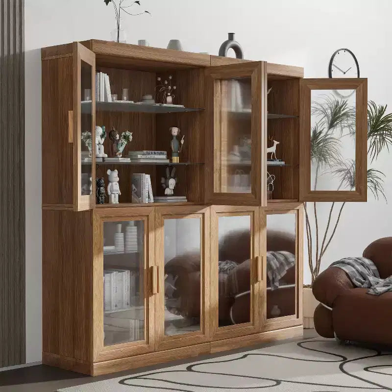 Meuble de rangement décoratif en bois Meuble d'appoint polyvalent