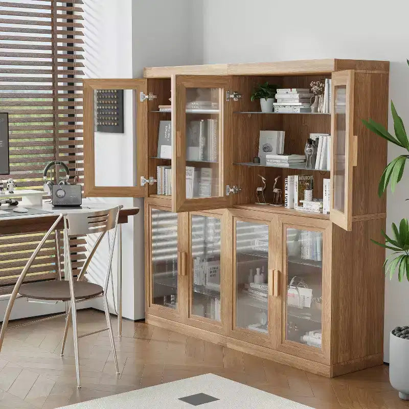Meuble de rangement décoratif en bois Meuble d'appoint polyvalent