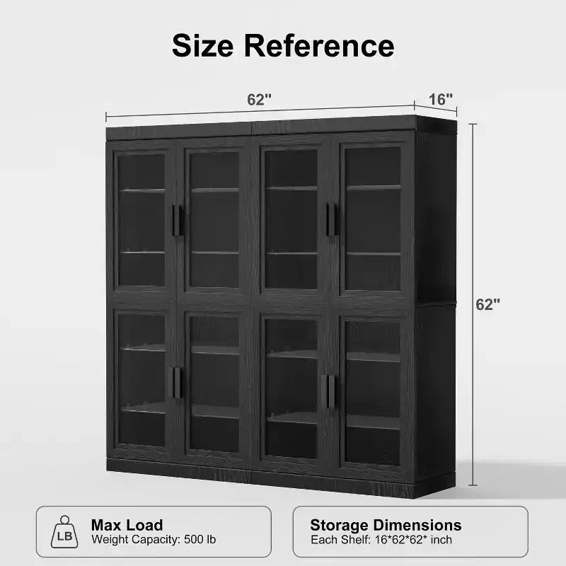 Meuble de rangement décoratif en bois Meuble d'appoint polyvalent