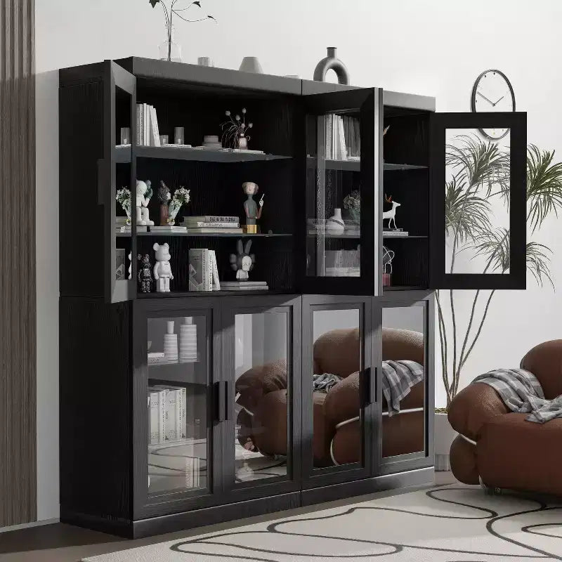 Meuble de rangement décoratif en bois Meuble d'appoint polyvalent