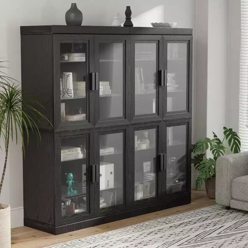 Meuble de rangement décoratif en bois Meuble d'appoint polyvalent