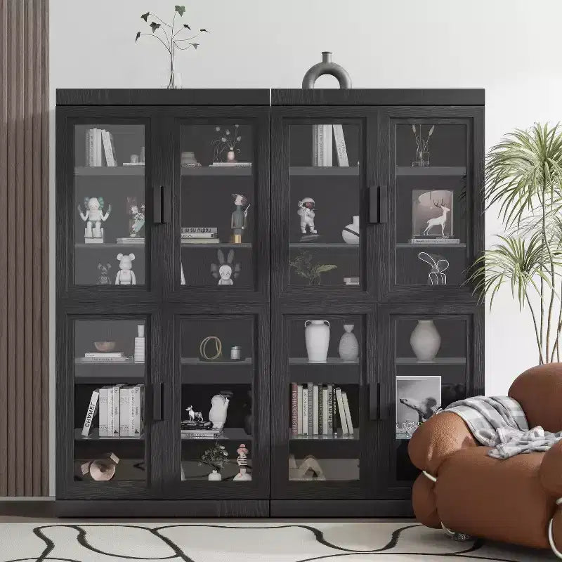 Meuble de rangement décoratif en bois Meuble d'appoint polyvalent