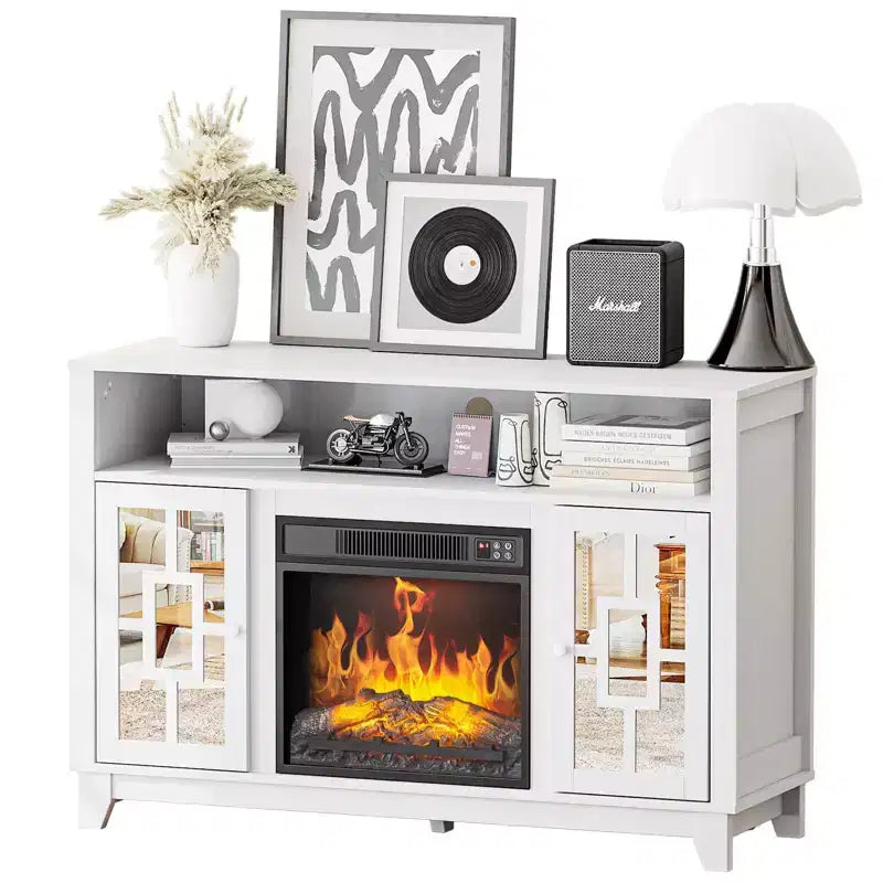 Meuble TV avec cheminée Meuble TV moderne