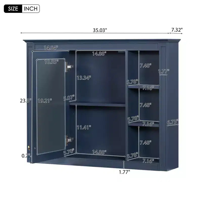 Armoire à pharmacie murale pour salle de bain