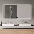 Miroir de salle de bain mural à LED