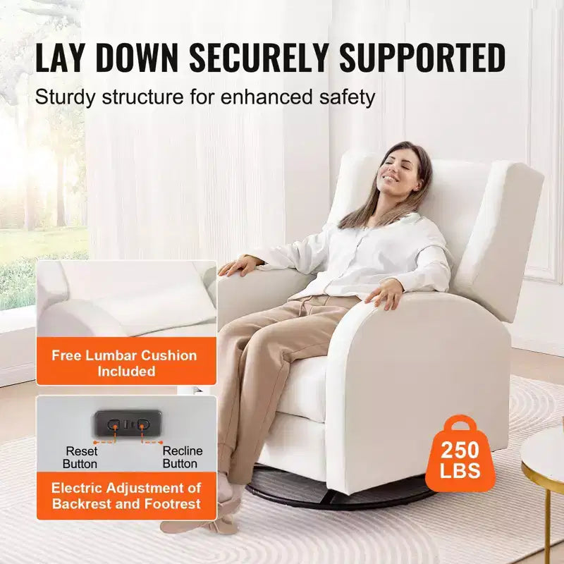 Fauteuil inclinable électrique