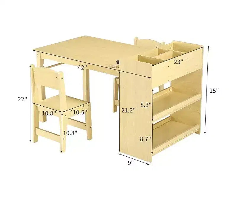 Bureau et chaise pour enfants