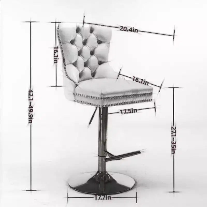 Tabourets de bar pivotants