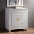 Meuble d'appoint blanc moderne et luxueux