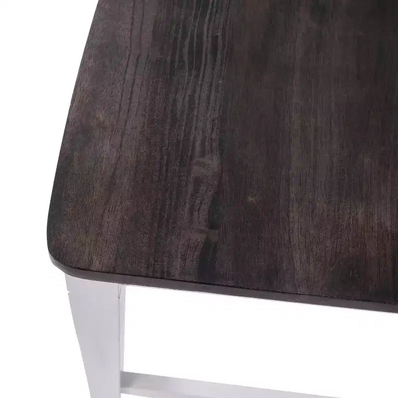 Tabouret de bar moderne en bois de style ferme
